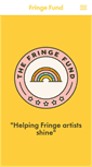 Mobile Screenshot of fringefund.org
